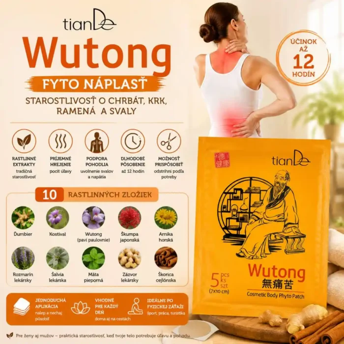 tianDe Fyto náplasť WUTONG