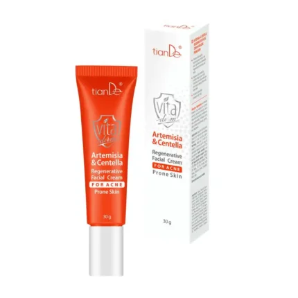 Krém na regeneráciu pleti so sklonom k ​​akné Palina a pupočník ázijský