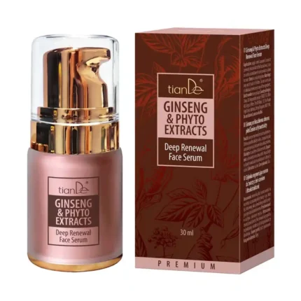 Sérum na obnovu pleti so ženšenom