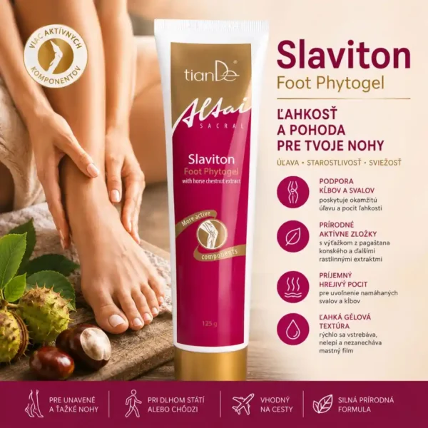 gel-na-nohy-slaviton-tiande-ads1 Gél Slaviton – úľava a sviežosť pre unavené nohy