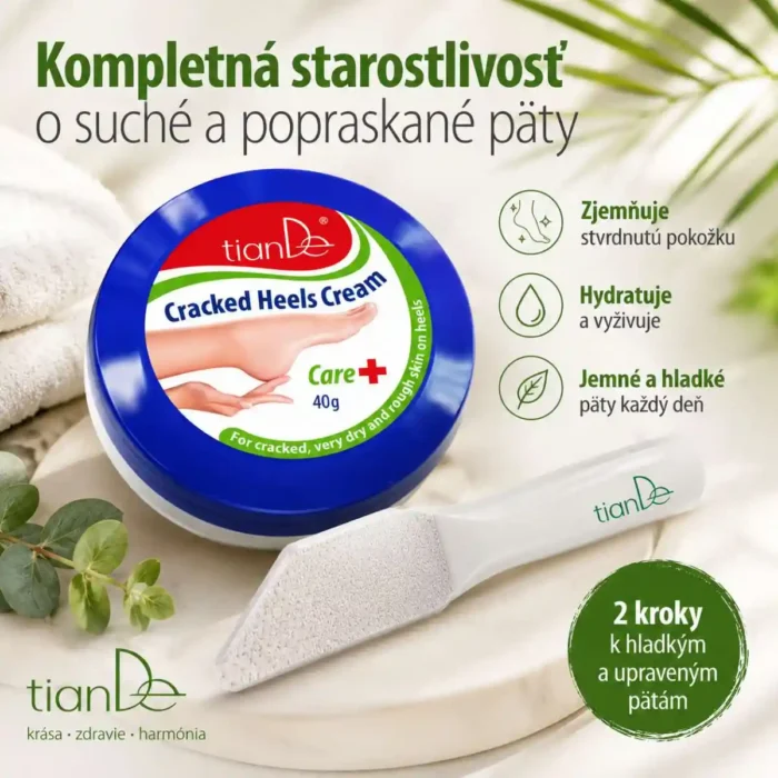 tiande set starostlivosť o suché päty