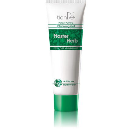 na akne, čistiaci gel, tiande master herb